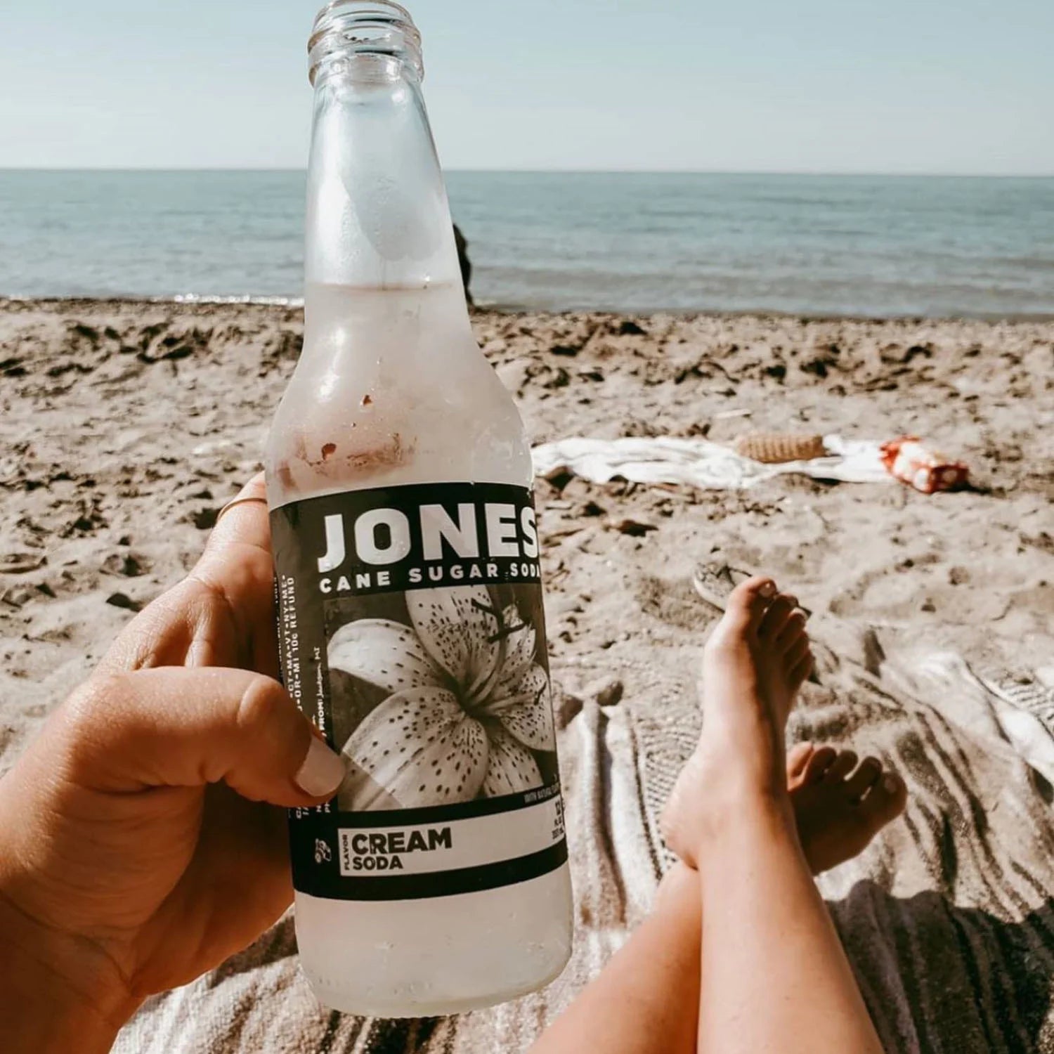 Jones Cream Soda Cane Sugar Soda