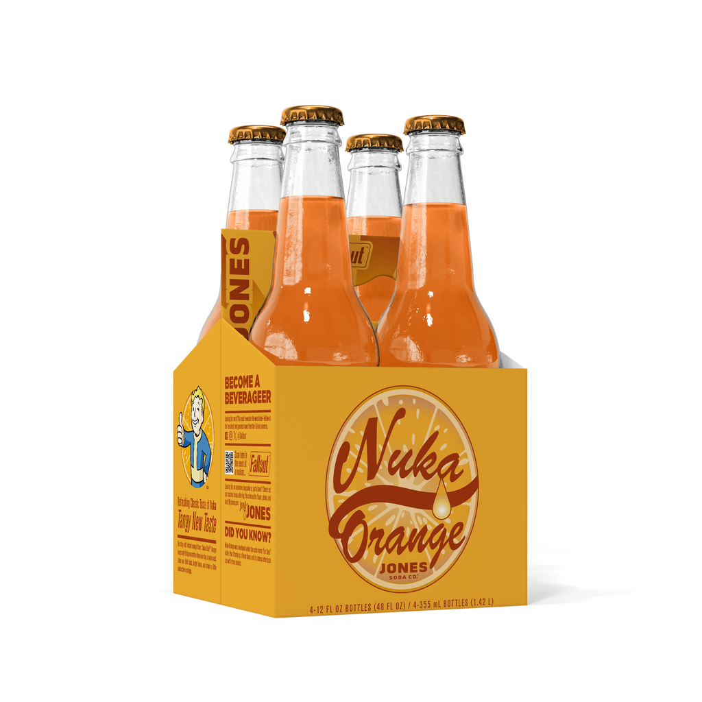 Jones Soda Nuka-Cola Orange 4-Pack